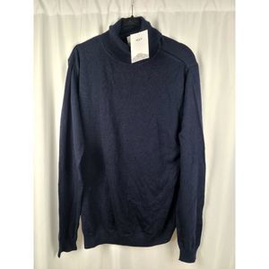 Wax London Navy Cowl Sweater [A15]